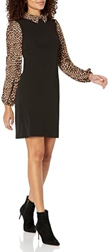 Tommy Hilfiger Women's Peter Pan Collar a Line Dress, Black/Coffee, 20 :  Amazon.com.au: Clothing, Shoes & Accessories