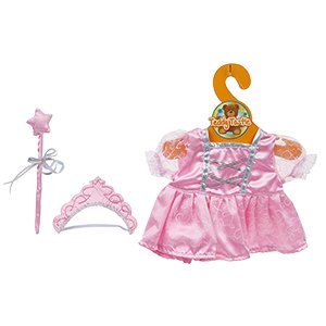 Teddy Tastic Pink Fairy Dress Fairy Princess Dress Up Teddy Bear Outfit Fits 16" / 40cm Teddy Bears NEW Make a Bear Outfit