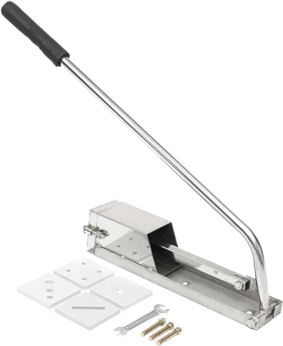 Lista de Extrusores para arcilla - solo los mejores. 44 FUMBJFKT Extrusora de arcilla de acero inoxidable, extrusora de pasta de azúcar montada en la pared, con 4 módulos, cortadores de arcilla polimérica, para moldes de cerámica,...