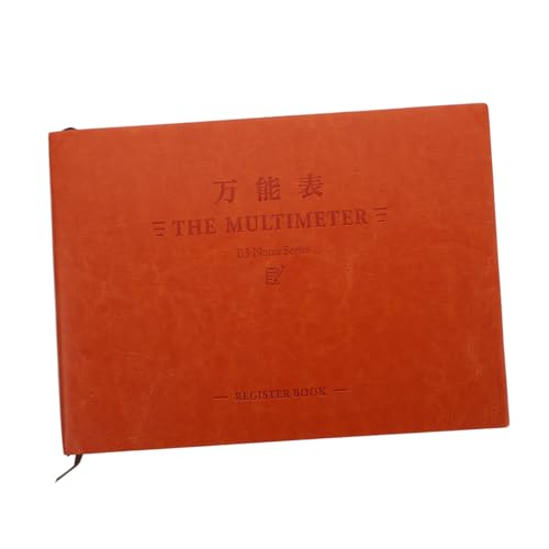Livre de comptes comptabilité manuelle 320 pages couverture brune