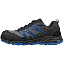 Tenis De Seguridad Skechers Para Hombre Skechers Puxal ESD Composite Safey Toe Shoe, Zapatos de construcción Hombre, Black/Blue, 41 EU