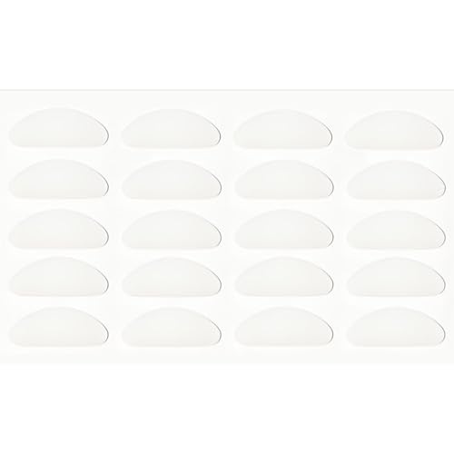 YPYMOD 10 Pares Almohadillas de Nariz, Almohadillas de Nariz para Gafas Silicona, Almohadillas de Nariz Adhesivas Antideslizante Retenedores De Gafas(Transparente)