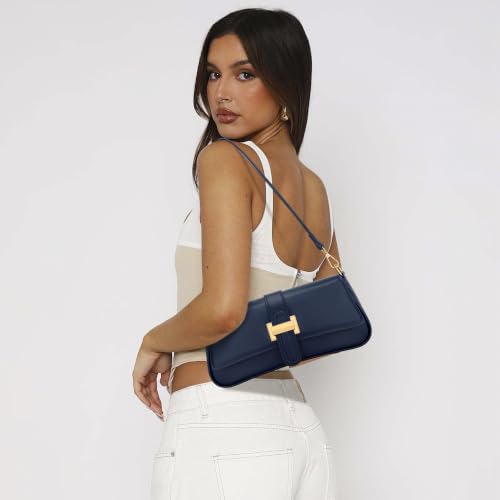 Image of KKXIU Shoulder Bag for Women Small Hobo Handbag Mini Retro Clutch Purses