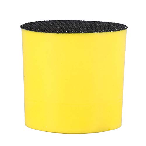 Fockety Bloque de Lijado Manual de 5 Pulgadas con Polvo de Espuma para Pulir Madera, Limpieza del Hogar y Cuidado del Automóvil (2 Pulgadas (50 mm de diámetro Interior, 3,8 mm de)