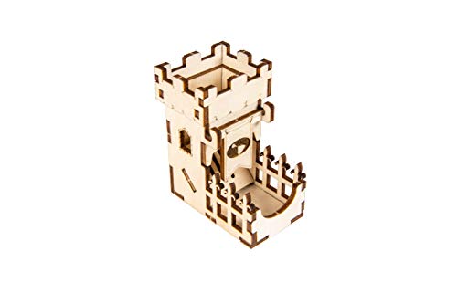 The Broken Token The Keep Tiny Dice Tower - Tower and Two 10mm D6 Pack