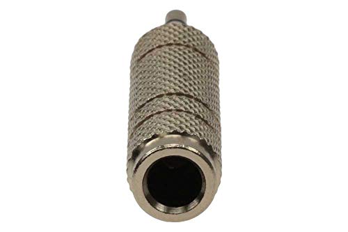 Adaptador de audio estéreo 3.5mm macho a 6.35mm hembra miniatura 4