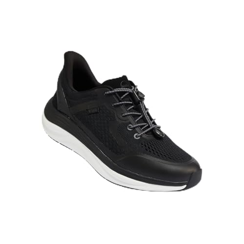 Kizik London Slip On Shoes for Men: Comfortable All-Day for Walking, Gym, or Casual Wear, Wide Toe Box Available, Slip in & Stand Out, Hands Free - Black Wide M9.5