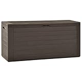 La boîte de rangement de jardin a un design sobre et intemporel et se combinera avec n'importe quelle décoration. Les produits arrivent dans les 8 à 12 jours.
