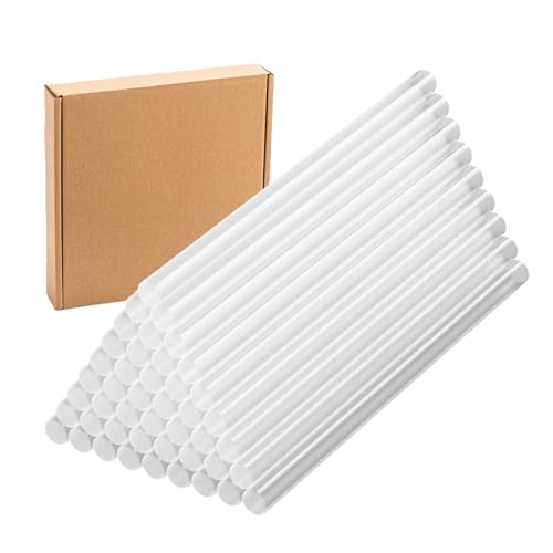 ORAGKE Heißklebesticks 11mm x 200mm 45 Stück Heißklebepistole Sticks Hochfest Schnelltrocknend Heißklebestifte für DIY Basteln Reparatur Heimwerken Heissklebepistole Klebesticks Transparente