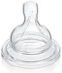 Bico Mamadeira Clássica Número 3, Philips Avent, Transparente, Tamanho 3