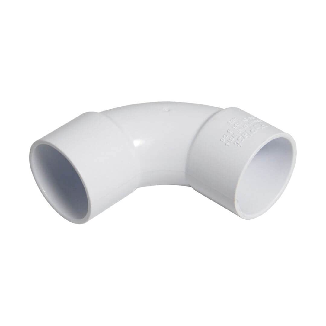 FLOPLAST Solvent White 92.5 Degree 50mm (56mm) Waste Bend