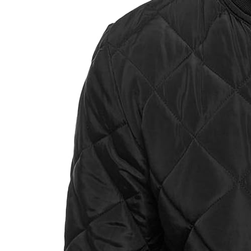 JEShifangjiusu Men'S Diamond Quilted Puffer Down Jacket Lightweight Business Casual Full Zipper Coat Winter Bomber Jackets2