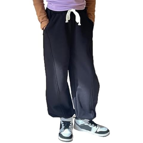 Rolanko Girls Cotton Fleece Sweatpants Cover