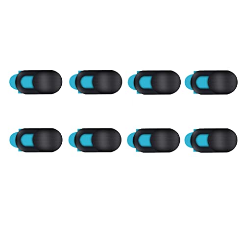 YAWALL Tapa Camara Webcam Portatil para Ordenador - 8 Pcs Accesorios Portatil de PC para Tapar Cámara, Movil Webcam Cover de la Proteger la Privacidad para Laptop,Smartphone y Computer de Cámaras Cover