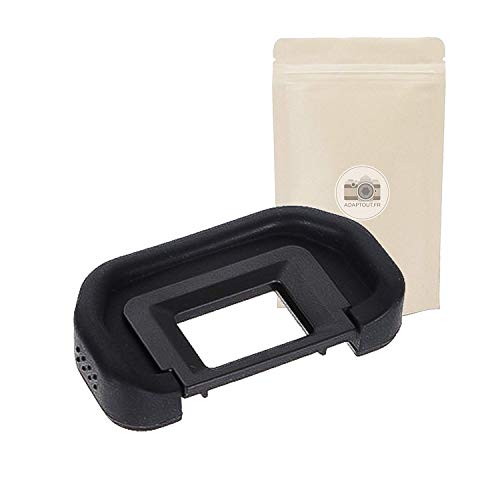 EB Oeilleton Caoutchouc pour Viseur Canon Type EB Compatible Canon EOS Rebel 10D 70D, 60D, 60Da, 6D, 5D Mark II, 5D, 50D, 40D, 30D, 20D, 10D 80D 6D Mark II Eyecap Eyecup - ADAPTOUT Marque FRANÇAISE Cover