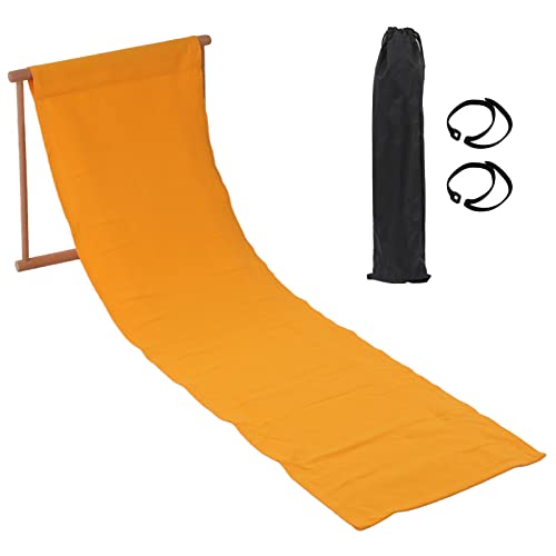 Patio Chaise Lounge, Portable Lawn Chairs,Canvas Lounge Chairs For Outside, Lawn Chairs Folding All Weather For Beach, Yard, Balcony, Poolside(Yellow), Patio Chaise Lounge, Portable Lawn Chairs,C #TOP15