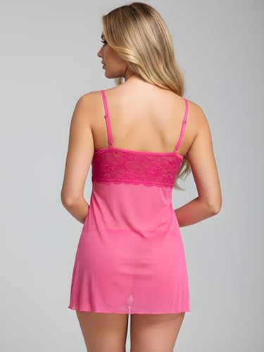 Image of Xs and Os Women's Lace Babydoll Lingerie