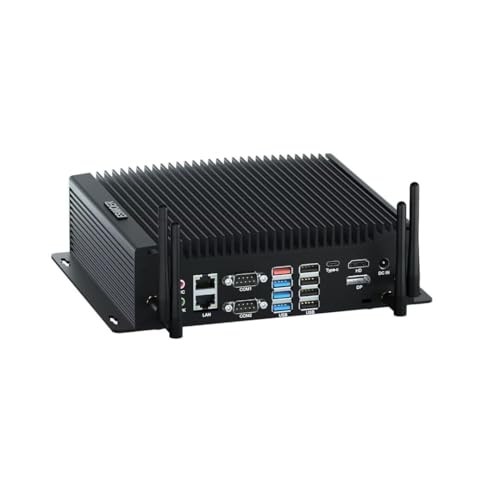 【Prestazioni Robuste】➥ Dotato di processore Core i7-10610U e supporto per Win 11 Pro, Win 10 Pro e Linux, ESIMOER Mini PC industriale offre prestazioni robuste a portata di mano. Le sue diverse opzioni di archiviazione, con due slot di memoria DDR4 SO-DIMM (max. 64GB), SSD M.2 2280/NVME PCIE 3.0x4/SATA (max. 2 TB) e HDD/SSD SATA da 2.5 pollici (max. 6TB) offrono funzionalità e versatilità di archiviazione superiori.