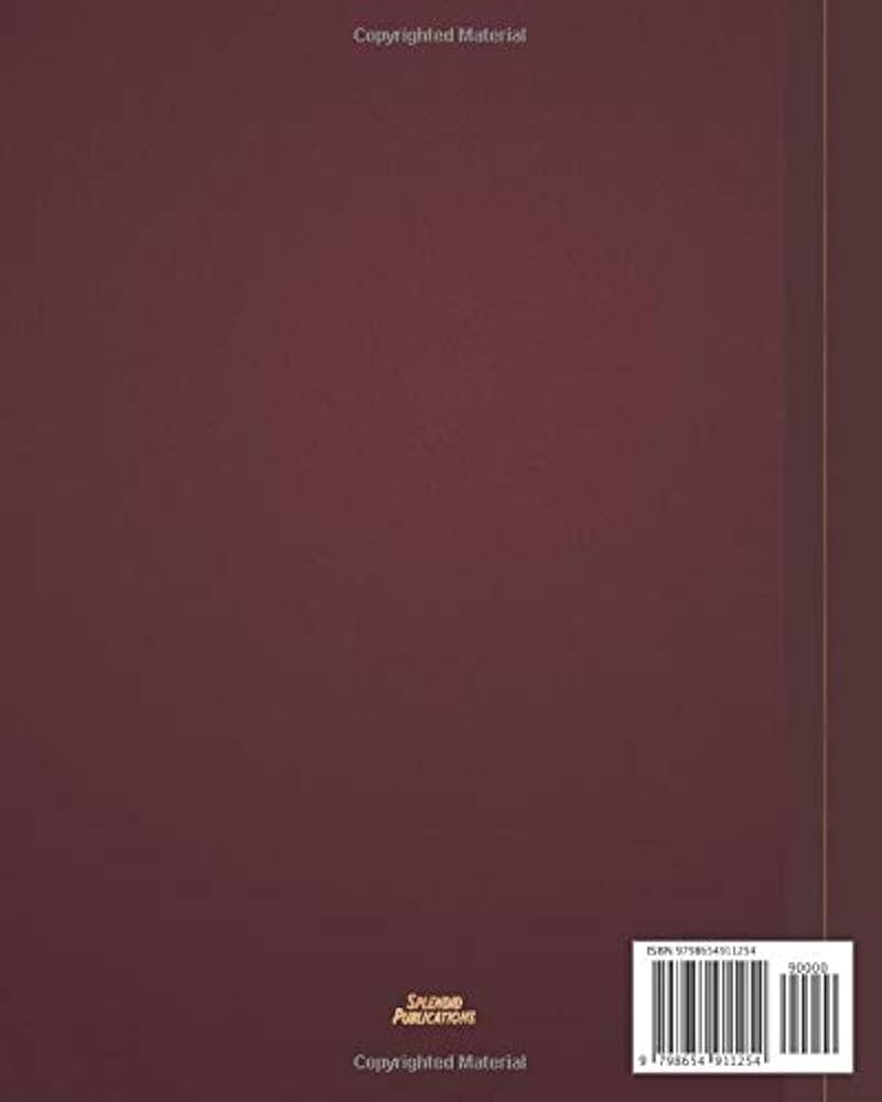 Amazon.com: General Record Book, Log & Notebook with Numbered