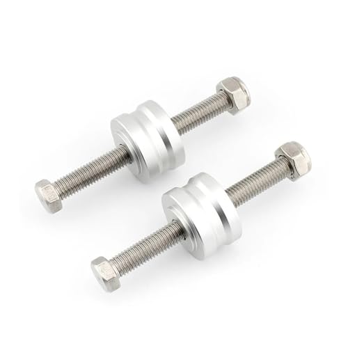 Adaptateurs de rehausse guidon CNC V-Strom DL1050 XT noirs et argent ajustement précis