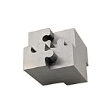 Avivni 1.5' Wire EDM Puzzle Cube - Zero Tolerance Stainless Steel Machining, Ultra Durable Gift