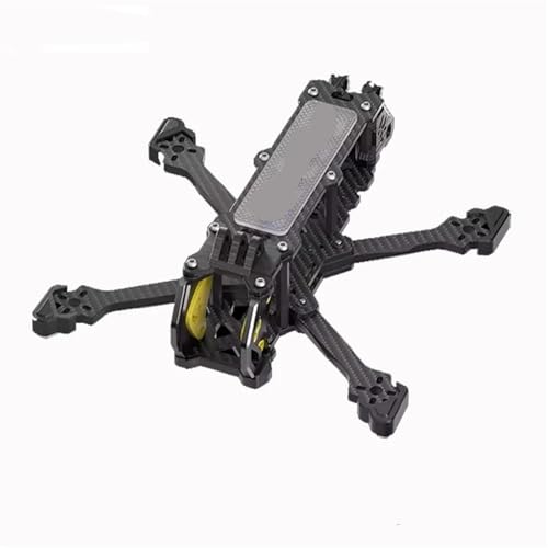 FlyFishRC Volador VX3.5 O4 FPV�t���[��3�C���`3.5�C���`�ARC�t���[�X�^�C���N���b�h�R�v�^�[�L�b�g�p�G�A���j�b�g�ƌ݊�������(VX3 O4 Black)