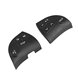 Steering Wheel Volume Control Switch Button Left and Right Fits for ES350 2006 2007 2008 2009 2010 2011 2012 Replaces 84250-33190-C0