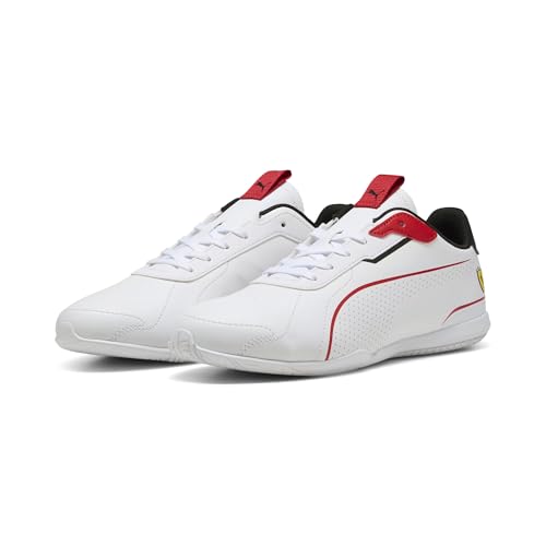 PUMA Zapatillas Scuderia Ferrari Neo Cat 3.0 Unisex 43, White Black