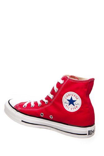 Image of Converse Chuck Taylor All Star Seasonal Canvas High Top Sneakers Red White Mens 9