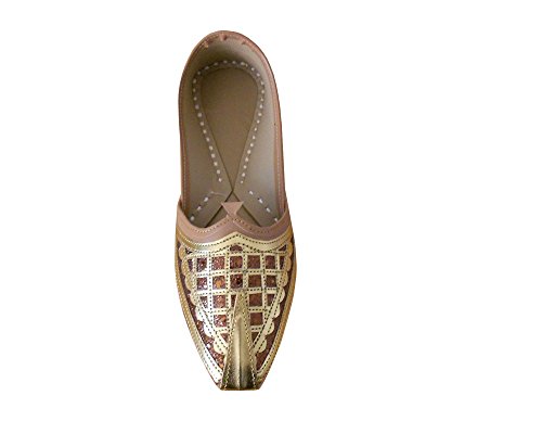 Mocasines de piel sintética KCM-000182 para hombre en color marrón talla 38.5 EU