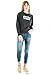 Produktbild Levi's Damen Graphic Standard Crewneck Sweatshirt, BatwingDark Floral Fill Caviar, Schwarz, L