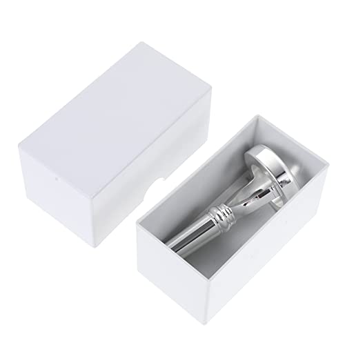 Totority French Horn Mouth Silver Practice Device Durable Decorative and Ideal for Concerts Parties and Gatherings