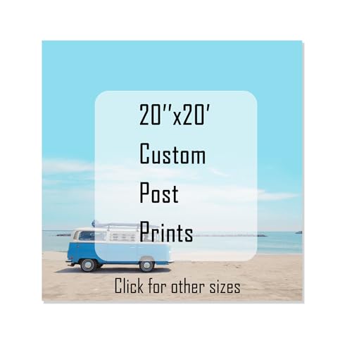 GZZFXXD Personalized Custom 20''x20'' Canvas Prints with Your Photo/your Image Large Wallart Wall Decor for Bedroom Dining room Living room Children's room(Unframed)