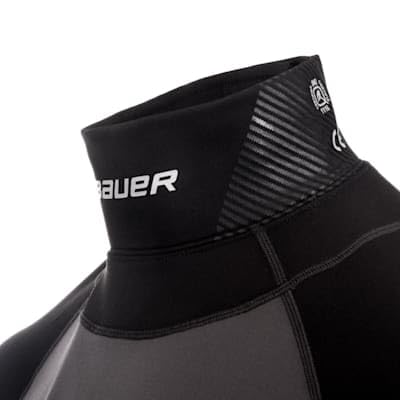 Bauer - Senior Long Sleeve Neckprotect (Grey, M), Medium