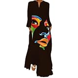 【Diseño de moda】: diseño de impresión simple y generoso, elegante pero con estilo, simple pero con estilo. Los vestidos franceses muestran delicadeza y estilo. Esta ropa ligera también es fundamental para las vacaciones en la playa. te hace más atractivo. El dobladillo plisado hace que este vestido sea simple pero elegante, y puede ayudarte a mostrar tu encanto único.