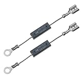 Bridgold 2pcs HVR-1X 3 HVR-1X3（Tape Terminal）High Voltage Power Dioes Rectifier,Microwave Oven 500mA 12KV,DIP-2.