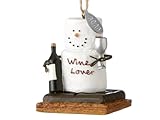 Wine Lover Gifts, Smores Wine Lover Ornament, Wines Christmas Ornament - Comes in a Gift Box so It's Ready for Giving