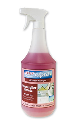 Preisvergleich Produktbild LIQUIDCLEANER ALLZWECKRENIGER Aktiv Supra 1000ml - Fettlöser Öl Ruß Nikotinentferner Allzweckreiniger / Der Universelle