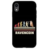 レイブンコイン・エボリューション スマホケース iPhone XR 用