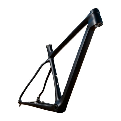 29er �J�[�{�� �t���[�� �n�[�h�e�C�� �o�C�N T47 ���]�ԃt���[���Z�b�g 29 �}�E���e��(Black Matte,17inch Gloss)