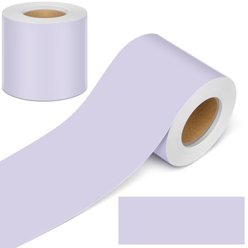 Fuutreo 65.6 ft Lavender Bulletin Board Borders Purple Die Cut Straight Rolled Border Trim for School Classroom Bulletin Board Decoration Chalkboard Home Office Party Decor