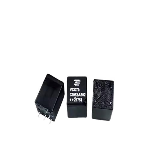 Relais V23072-C1062-A302 12V CC 4 broches pour circuit de voiture en lot de 5 pièces