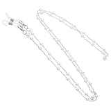 Holibanna Cadena para Gafas y Auriculares Anticaída de Aleación Correa Multifuncional para Colgar Gafas de Sol y Auriculares Inalámbricos Accesorio Resistente y Flexible para Uso Diario