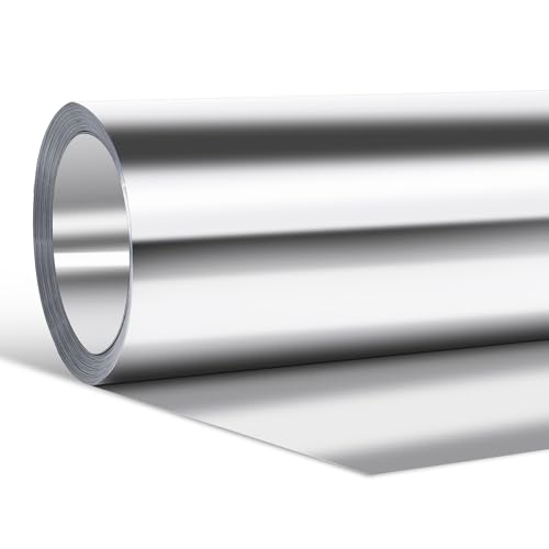 Tottist Aluminum Roof Flashing Roll - Sealing Windows, Doors, Siding & Roofing Ideal for Moss & Mildew Prevention (8" x 50') by Tottist - Used condition - US$22.55