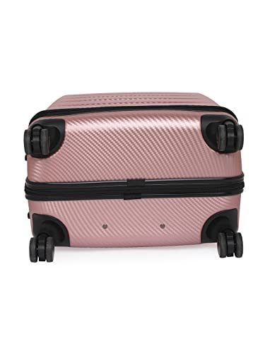Image of Heys EZ Access 2.0 Range Rose Gold Color Hard Medium Luggage