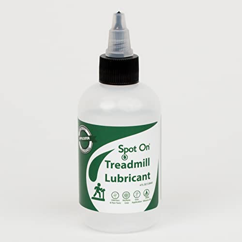 100% Silicone Treadmill Belt Lubricant - Made in The USA - with Both a Precision Twist Cap and an Application Tube for Easy, Full Belt Width Lubrication