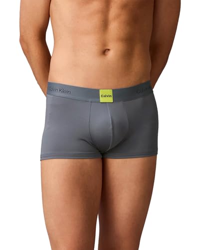 [カルバン クライン] ボクサーパンツ - Icon Logo Graphic ローライズトランクス NB4440 M METROGREYCVJ