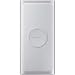 Samsung 2-in-1 Portable Fast Charge Wireless Charger and Battery Pack 10,000 mAh, Silver (US Version with Warranty)