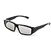 Produktbild PRECORN 3D Brille Universale passive 3D Brille schwarz kompatibel mit Cinema 3D LG Philips Panasonic uvm.