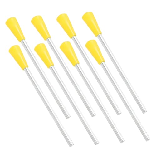Beaupretty 8 Stück Teiliges Dreieck eisen Schlaginstrument mit Langlebigen Metallstäbchen und Glatten Sicheren Schlägeln für Orff musikinstrumente und Rhythmisches Musizieren im Unterricht